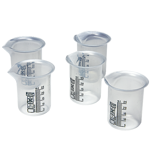 Bresle Beakers for use with the Bresle Patches in the Bresle Patch Test